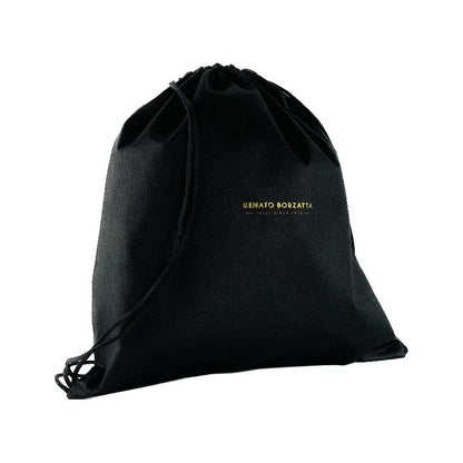 black TNT bag for packaging from Italy