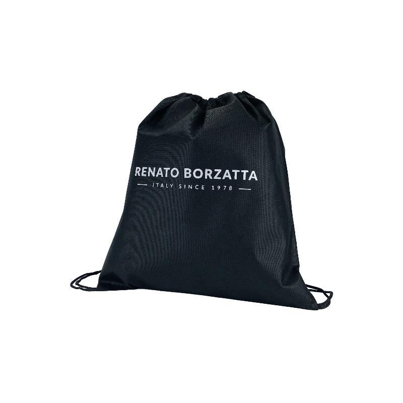 Black TNT bag for Renato Borzatta packaging